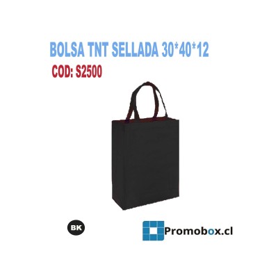 S2500, Bolsa Reutilizable TNT Medium, 30*40*12cm