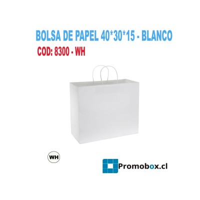 BOLSA COMERCIO PAPEL 40*30*15