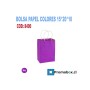 8400 - BOLSA COLOR PAPEL 15*20*10