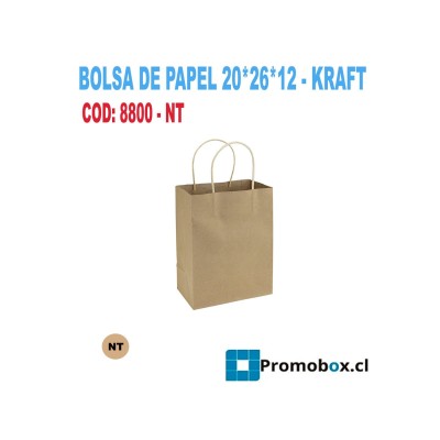 CÓMODA BOLSA DE PAPEL