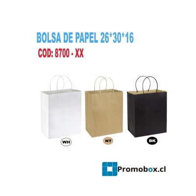 BOLSA NATURAL PAPEL KRAFT