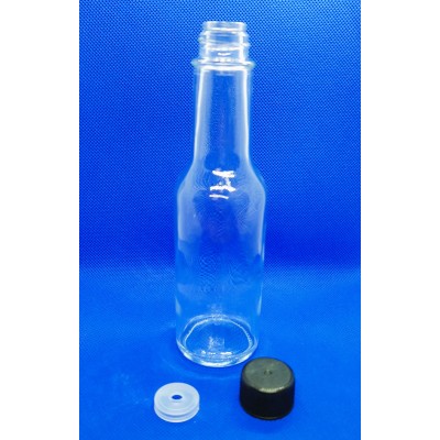 Botella, salsa soya, frascos, vidrio