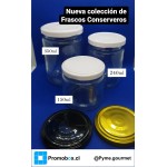 frasco vidrio conservero