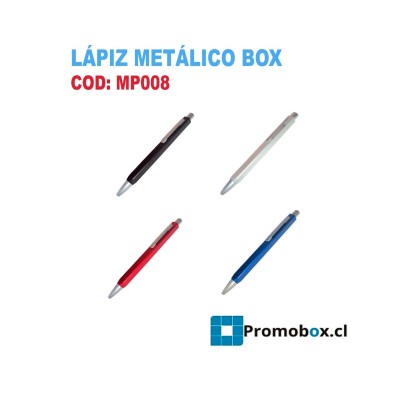 LAPICEROS BOLIGRAFOS METALICOS ALUMINIO