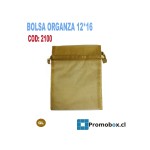 empaque promocional organza muselina