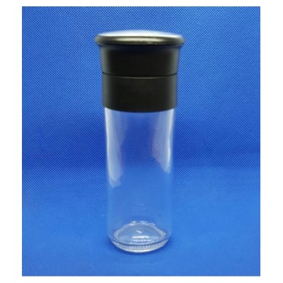 molinillo especiero frasco de vidrio