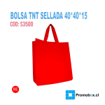 BOLSA TNT BIG 40*40*15 TNT 80GR