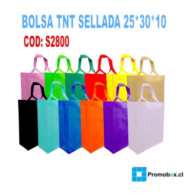 S2800, Bolsa Reutilizable TNT Medium, 25*30*10cm