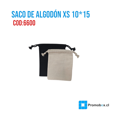 SACO ALGODON ECOLOGICA BIODEGRADABLE