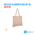 BOLSA ALGODON ECOLOGICA BIODEGRADABLE