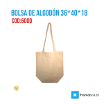 BOLSA ALGODON ECOLOGICA BIODEGRADABLE